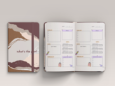 Planner Cover and Page Design