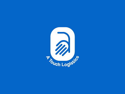 A Touch Logistics Logo design icon logo minimal