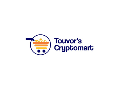 Tuvoir’s Cryptomart Logo crypto graphic design icon logo