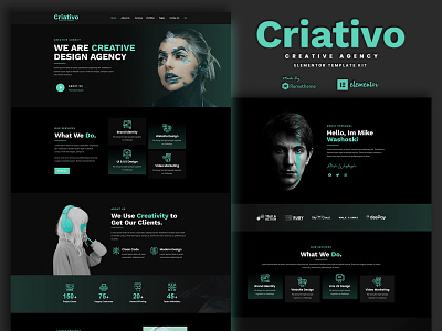 Criativo - Creative Agency Website Design