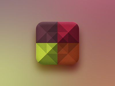 Geometrics @2x android colour geometric geometry green icon ios orange purple red shapes square subtle texture triangle