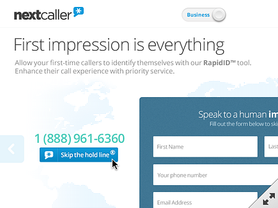 Nextcaller Web @2x brand clean concept design flat idea light web