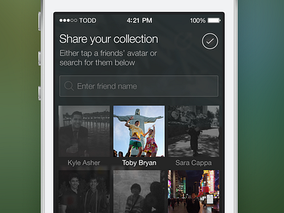 Keynected Collections @2x app collection design facebook flat icon ios ios7