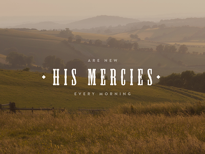 His Mercies Background @2x