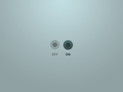 Turn Me On - Tweaks blue button green grey icon off on power switch white