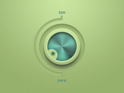 Volume circles control green interface round turquoise ui user ux vector volume