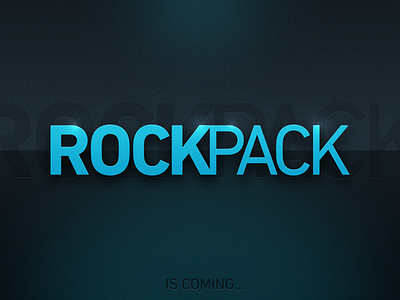 Rockpack app blue glow ios ipad rockpack texture