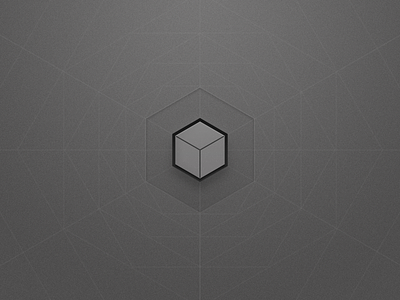 Geometry @2x button cube geometry grey hexagon ios lines noise shapes ui vector