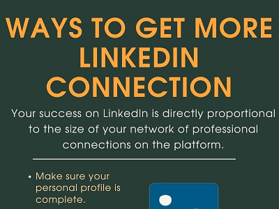 Best ways to get more LinkedIn Connection branding linkedin sale marketing social media