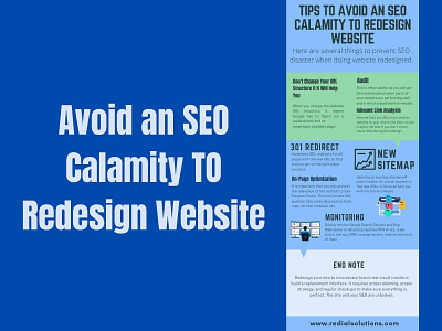 Tips to Avoid an SEO Calamity to Redesign Website seo seo calamity seo disaster seo tips website redesign website update