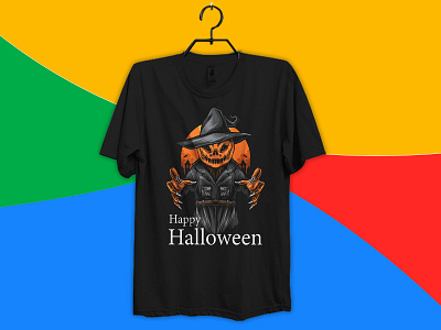 Halloween custom Graphic t shirt designs1