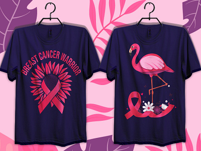 Breast Cancer custom Graphic t-shirt designs4