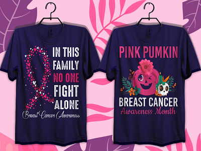 Breast Cancer custom Graphic t-shirt designs