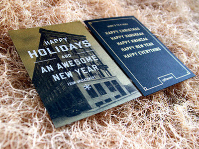 Upstatement Holiday Card