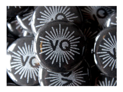 Vision Quest Pins 1 pins black boston buttons silver upstatement vision quest web design