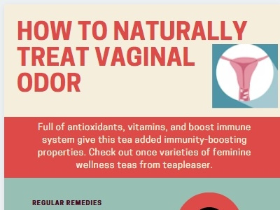 How To Naturally Treat  Vaginal Odor   Teapleaser