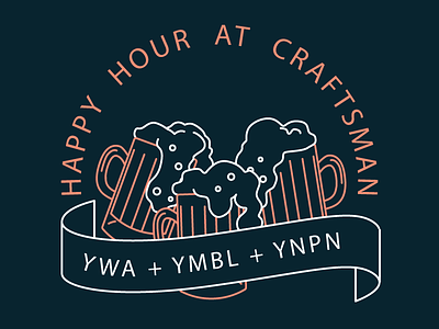 Craftsman Happy Hour for YWA austin beer brewery craftsman happy hour young womens alliance ywa