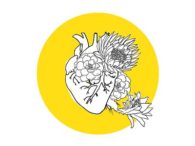 Heart And Succulents