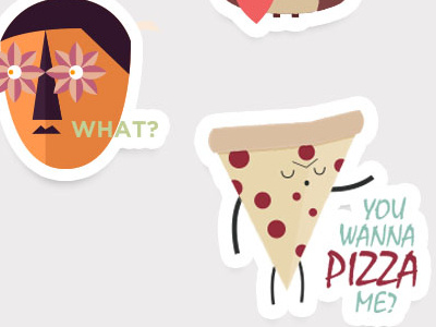 iMessage Stickers - Fun Multi-Character Sticker Pack