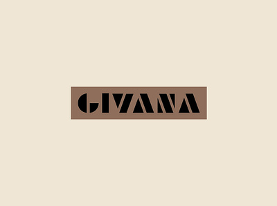 givana logo design project branding graphic design logo