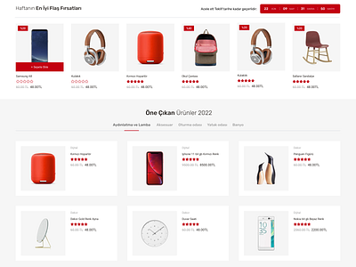 eCommerce: Homepage app design graphic design ui ux