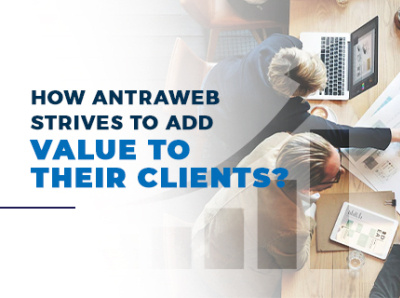 How does Antraweb strive to add value to their clients? blog tally