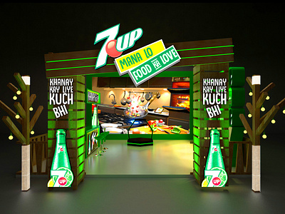 7up Stall Design Concept