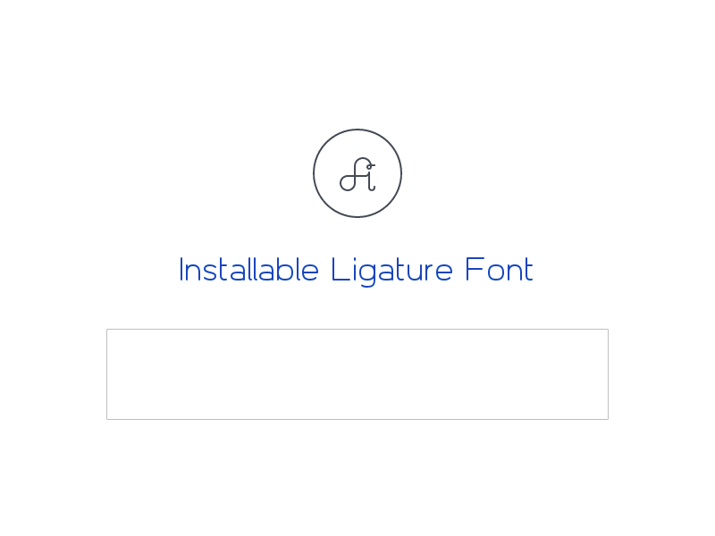 Ligature