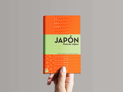 Travel books: Japan book cover editorial design japan pattern texture