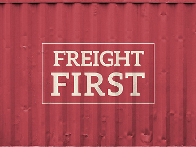 Freight First branding graphic design logo logo challenge logo design visual