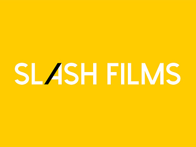 Slash Films branding graphic design logo logo design