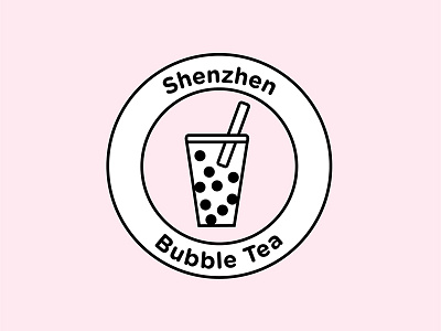 Logo design challenge #8 - Shenzhen Bubble Tea