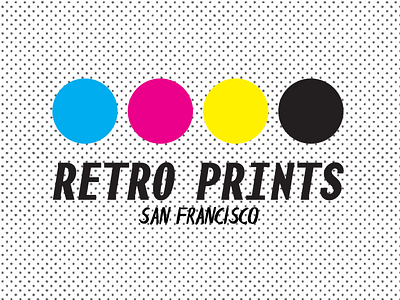 Logo design challenge #10 - Retro Prints branding graphic design identity logo logo design logo design challenge