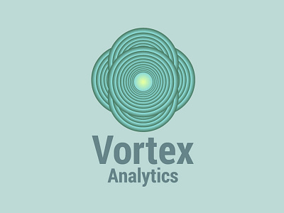 Logo design challenge #11 - Vortex Analytics