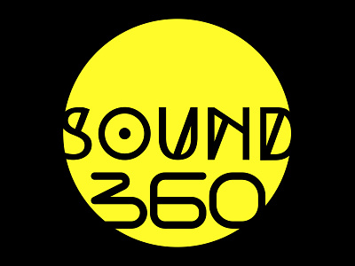 Logo design challenge #13 - Sound 360 branding graphic design identity logo logo design logo design challenge