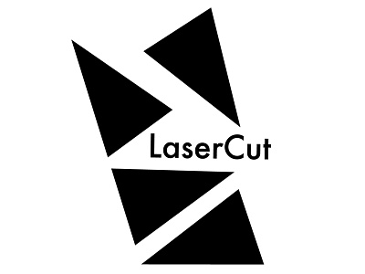 Logo design challenge #18 - LaserCut branding graphic design identity logo logo design logo design challenge