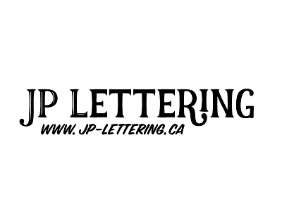 Logo design challenge #22 - JP Lettering branding graphic design identity logo logo design logo design challenge