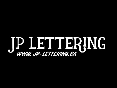 Logo design challenge #22 - JP Lettering branding graphic design identity logo logo design logo design challenge