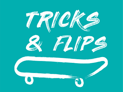 Logo design challenge #23 - TRICKS & FLIPS