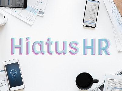 Logo design challenge #26 - Hiatus HR