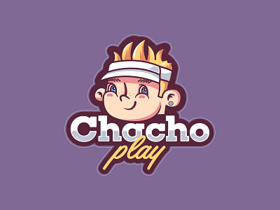 Chacho Play Logo game illustration logo playstation twitch vector