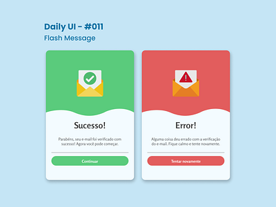 Daily UI - #011 - Flash Message