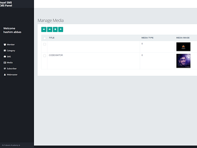 my first php ADMIN PANEL it might not run in ur pc admin panel databases mysqli php php script php7