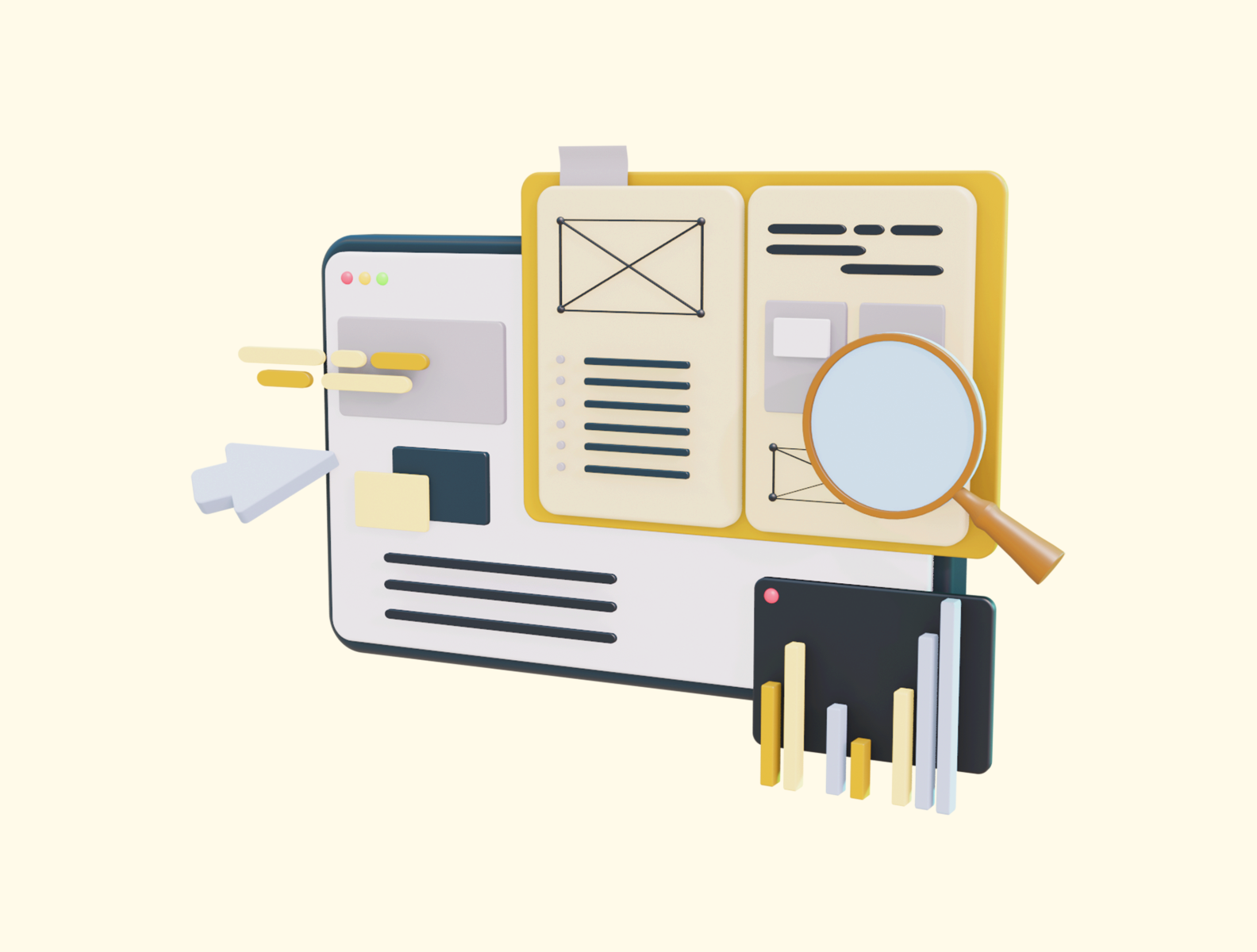 Course Critique 3D Illustration by Karis Wang on Dribbble Course Critique 3D Illustration by Karis Wang on Dribbble
