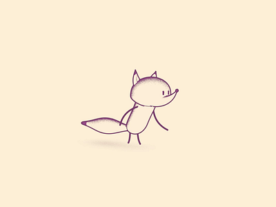 Long way home 3d animal art animation cartoon character cute design fox funny simple