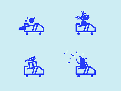 rollercoaster icons