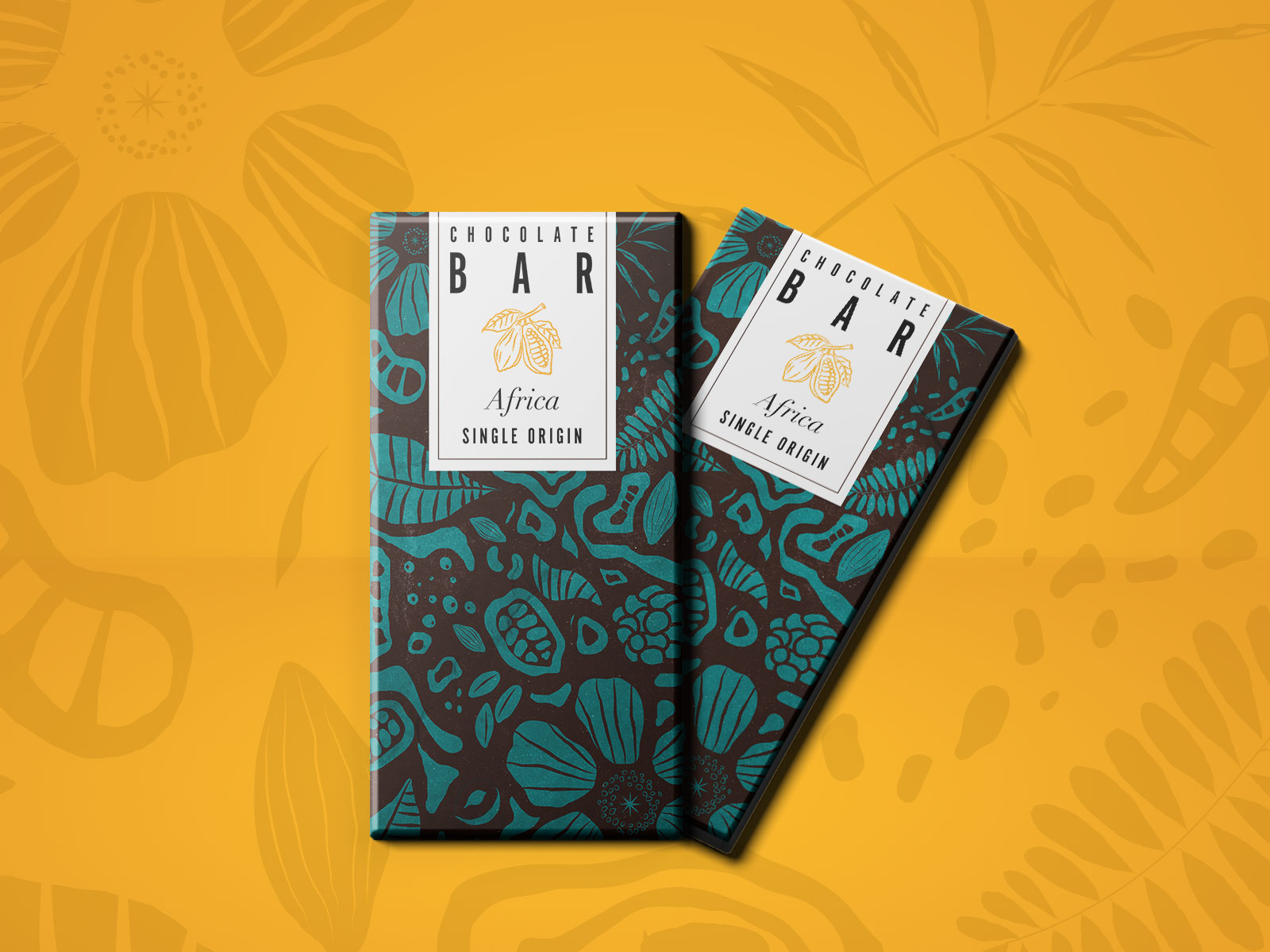 Chocolate Packaging Design Dribbble Version 4x 