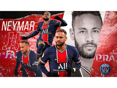 Neymar Banner football football banner football post illustrator neymar photoshop soccer soccer banner