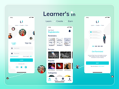 Learner's in-Online learning platform