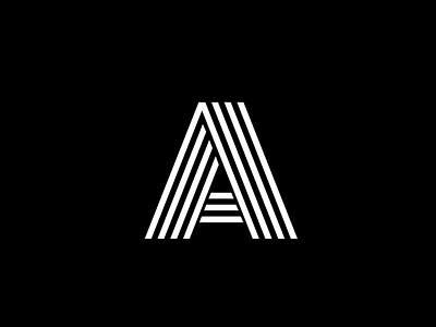 letter A branding customlogo logodesign minimallogo wordmark logo